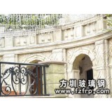 大型浮雕設(shè)計 人造砂巖背景墻抽象雕塑