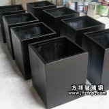 HP005正方形玻璃鋼花盆 戶(hù)外花盆圖片 深圳花盆批發(fā)商價(jià)格便宜