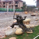 惠州德威集團(tuán)朗琴灣小區(qū)玻璃鋼水景雕塑為生活增添樂(lè)趣