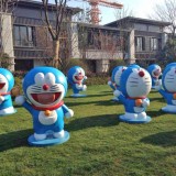 廣西玻璃鋼哆啦A夢動(dòng)漫雕塑定制