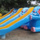 大象造型玻璃鋼兒童滑梯