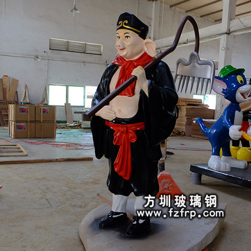 玻璃鋼造型豬八戒