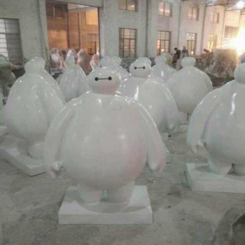 大白玻璃鋼雕塑工廠生產(chǎn)圖