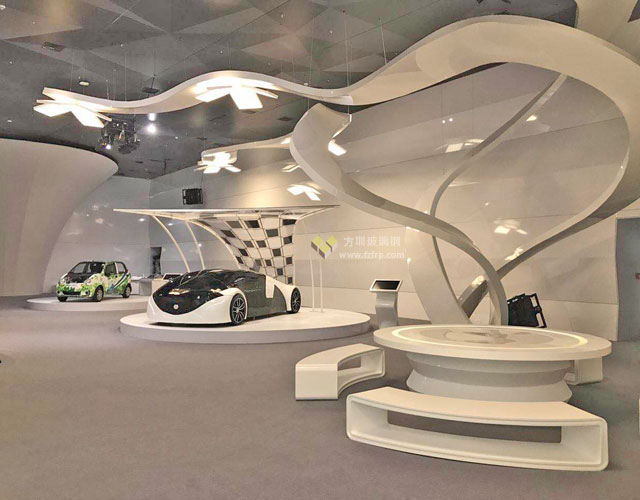 定做玻璃鋼車模閃亮登場(chǎng)哈薩克斯坦國際車展