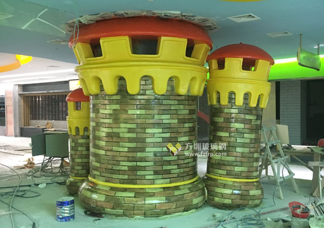 玻璃鋼城堡雕塑