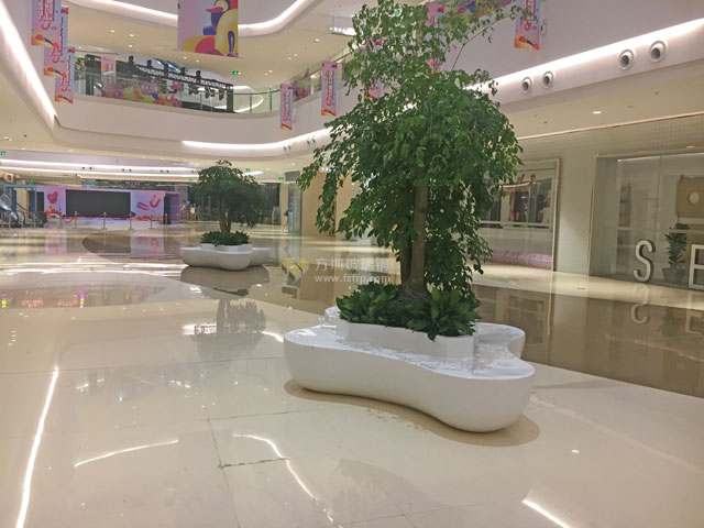 玻璃鋼花池樹池坐凳景觀空間美化與休憩完美結(jié)合