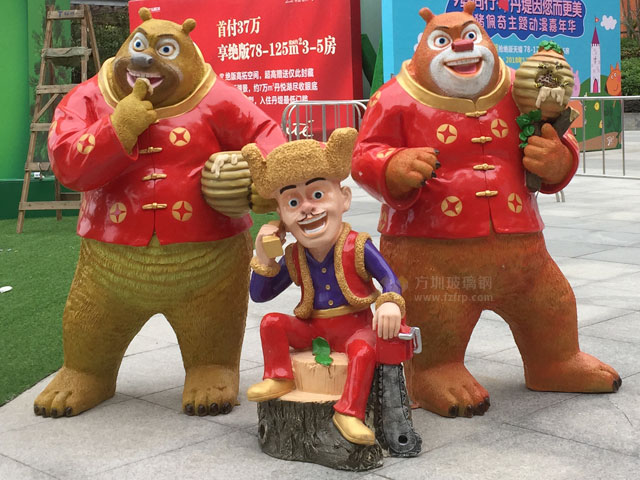 玻璃鋼仿真寫(xiě)實(shí)類(lèi)雕塑表面雕刻精致硅膠模制作