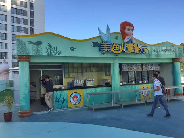 景區(qū)玻璃鋼售賣屋