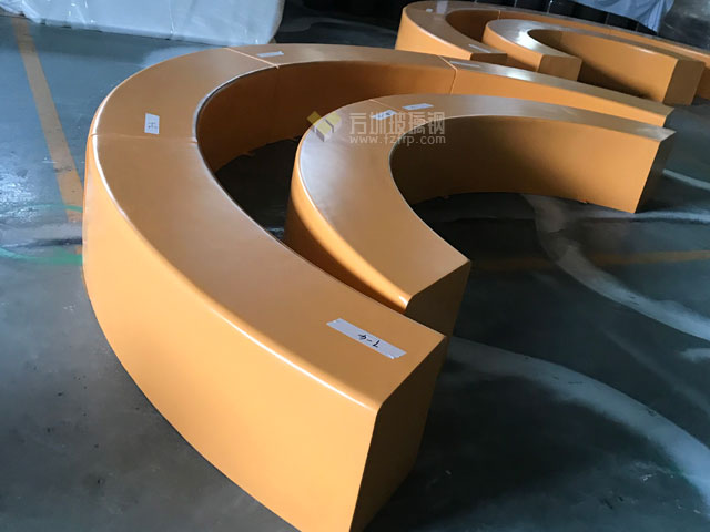 玻璃鋼弧形圍樹凳城市戶外家具