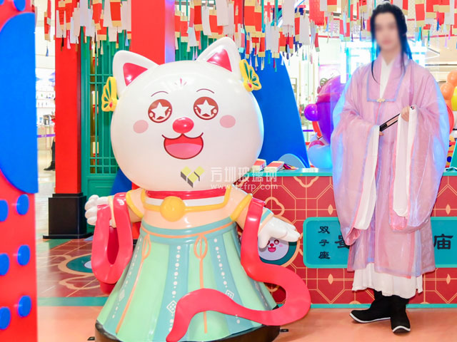 星座IP美陳景觀雕塑
