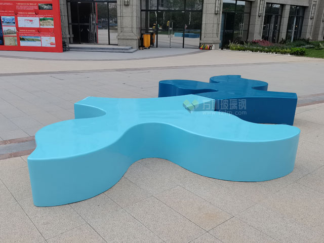兒童友好型公園景觀雕塑座椅設施