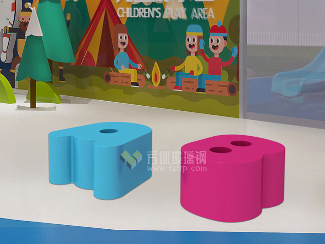 商場(chǎng)兒童趣味字母椅