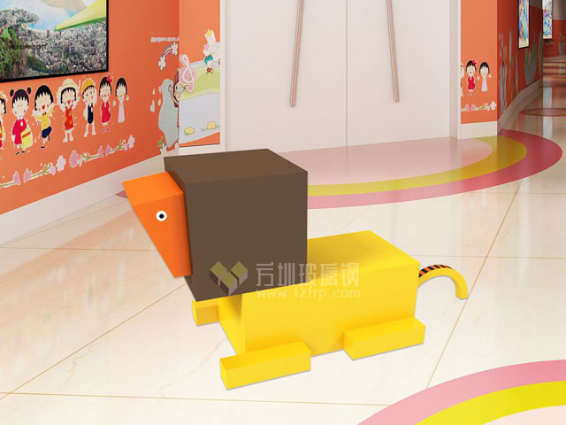 幼兒園兒童趣味獅子椅