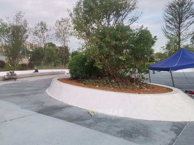 玻璃鋼異形樹池城市景觀