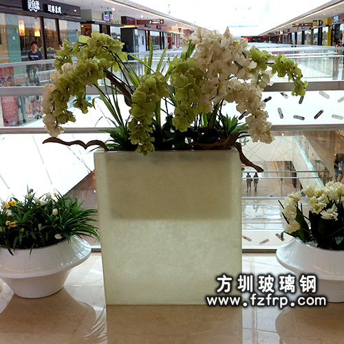 玻璃鋼室內(nèi)花盆HP-010