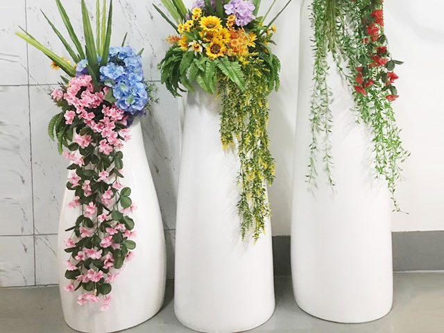 東莞玻璃鋼異形組合花瓶