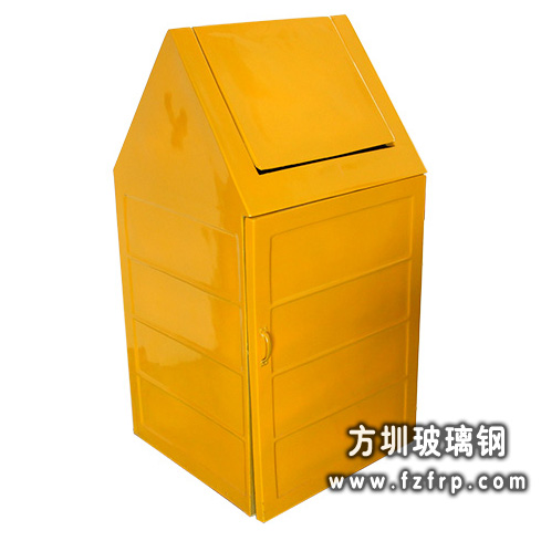 A80室外翻蓋環(huán)保垃圾桶