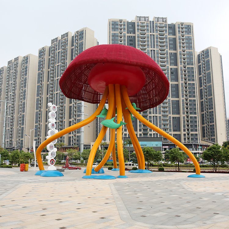 玻璃鋼城市雕塑—塑造未來，銘刻時(shí)光